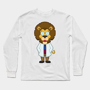 Lion Doctor Doctor's coat Long Sleeve T-Shirt